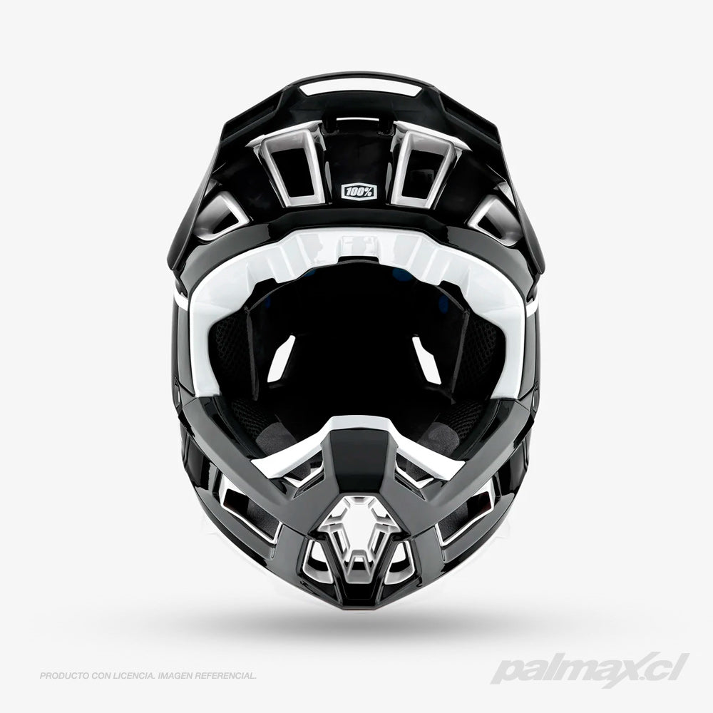 Casco Downhill / MTB / BMX modelo Aircraft 2 Black White | 100 Percent